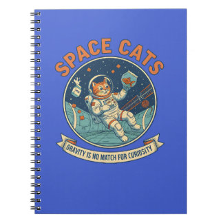Space Cat Astronaut Notitieboek