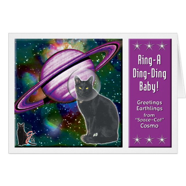 Space-Cat Cosmo (Voorkant Horizontaal)