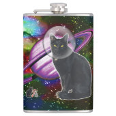Space-Cat Cosmo Heupfles (Voorkant)