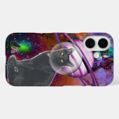 Space-Cat Cosmo Hoesje-Mate iPhone Case (Achterkant (horizontaal))