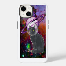 Space-Cat Cosmo Hoesje-Mate iPhone Case