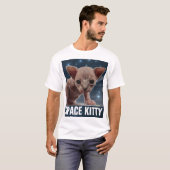 SPACE CAT, Funny T-Shirts (Voorkant volledig)