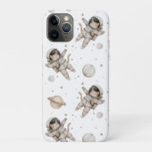 Space Cat patroon Case-Mate iPhone Case (Achterkant)