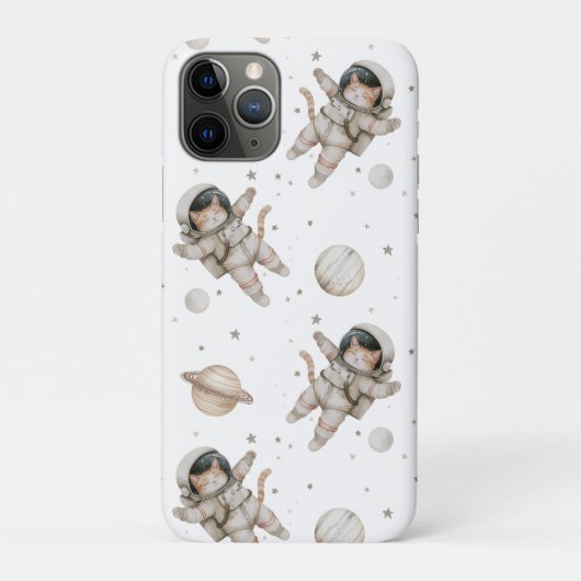 Space Cat patroon Case-Mate iPhone Case (Achterkant)