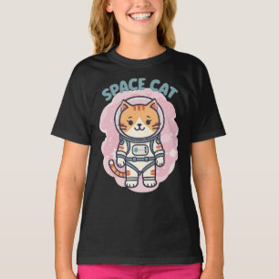 SPACE CAT Ruimtevaarder T-shirt