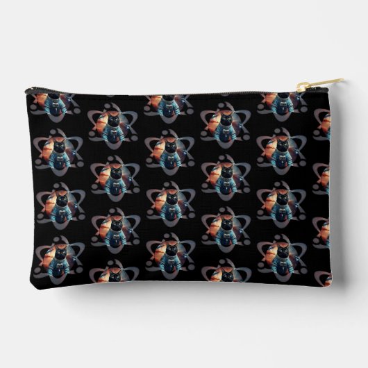 Space Cat Science Etui (Achterkant)
