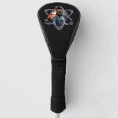 Space Cat Science Golfheadcover (Voorkant)