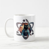 Space Cat Science Koffiemok (Links)