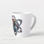Space Cat Science Latte Mok (Rechterhoek)