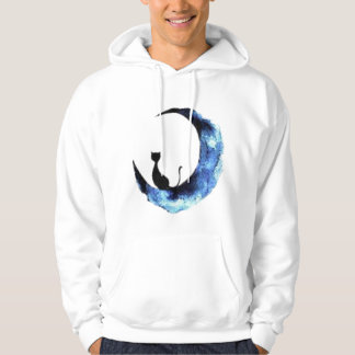 Space cat-shirt hoodie