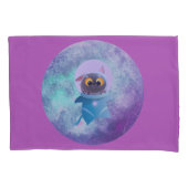 Space Cat Single Standaard Kussensloop (Voorkant)