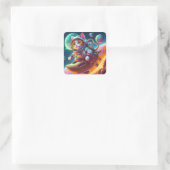 Space Cat Sticker (Tas)