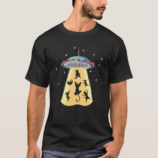 Space Cat T-shirt (Voorkant)