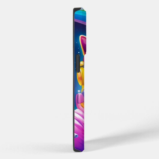 Space Cat Telefoon Case (Achterkant / Rechts)