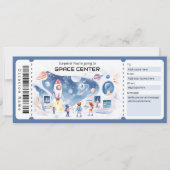 Space Center Gift Certificate Kaart (Voorkant)