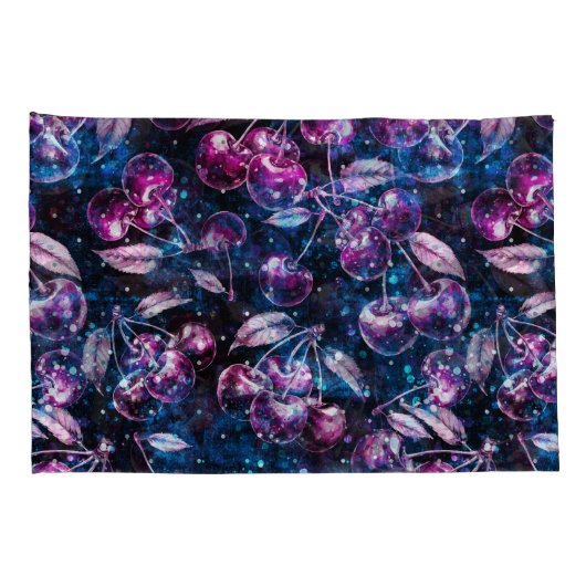 Space Cherry Pillow Shams hoesjes Kussensloop (Achterkant-Rechts)