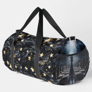 Space Chess Master Large Duffel Bag Plunjezak