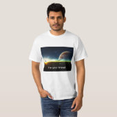 Space Chihuahua T-shirt (Voorkant volledig)