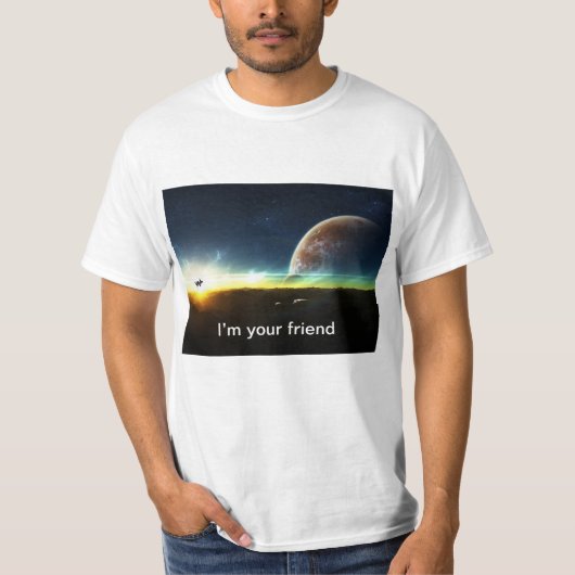 Space Chihuahua T-shirt (Voorkant)