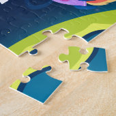 Space Child Name Puzzle Legpuzzel (Zijkant)