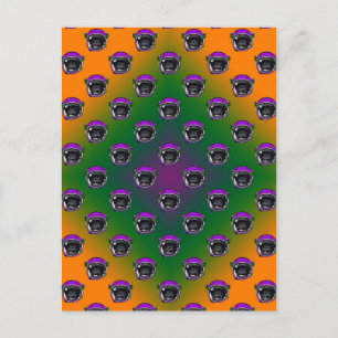 Space Chimp Briefkaart