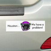 Space Chimp Bumpersticker (Op auto)