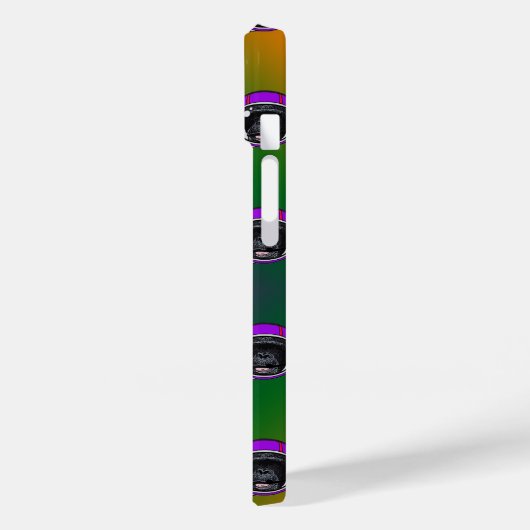 Space Chimp Case-Mate iPhone Case (Achterkant / Links)