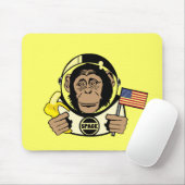 Space Chimp Mousepad Muismat (Met muis)