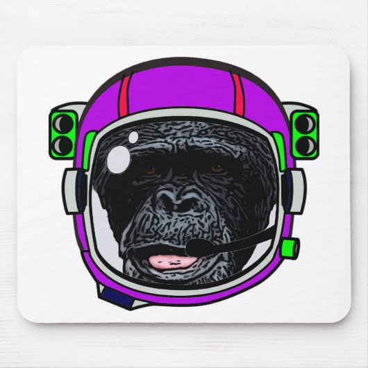 Space Chimp Muismat (Voorkant)
