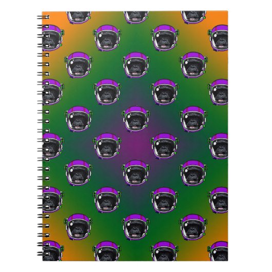 Space Chimp Notitieboek (Voorkant)