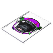 Space Chimp Notitieboek (Linkerzijde)