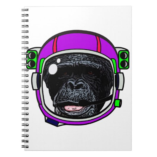 Space Chimp Notitieboek (Voorkant)