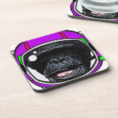 Space Chimp Onderzetter (Linkerzijde)