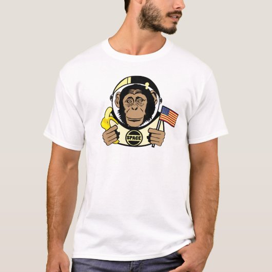 Space Chimp T-Shirt (Voorkant)