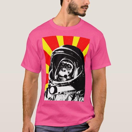 Space Chimp T-shirt (Voorkant)