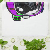 Space Chimp Theedoek (Gevouwen)