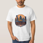 Space City - 2022 Honkbalkampioenschappen T-shirt (Voorkant)
