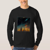 Space City Artwork T-shirt (Voorkant)