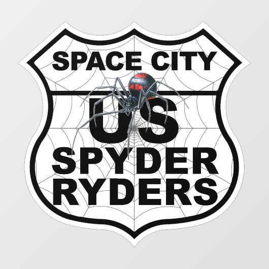 Space City Chapter - Decal Hoofdstuk Logo (Vel)