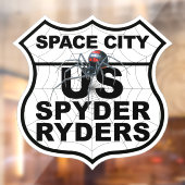Space City Chapter - Decal Hoofdstuk Logo (Vel 2)