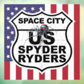 Space City Chapter - Decal Vlag & Logo (Vel 3)