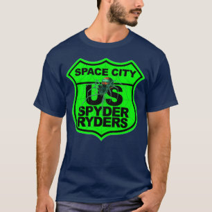 Space City Chapter - Logo Veiligheids Groen T-shirt