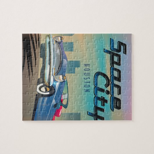 Space City Houston Legpuzzel (Horizontaal)