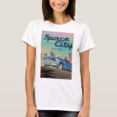 Space City Houston T-shirt (Voorkant)