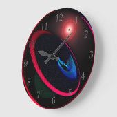 Space Clock Grote Klok (Hoek)