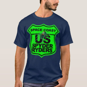 Space Coast Chapter - Logo Veiligheids Groen T-shirt
