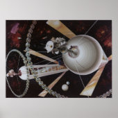 Space Colony Poster (Voorkant)