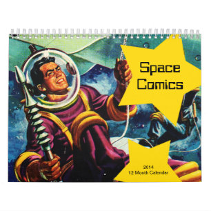Space Comics 2014 Calendar Kalender