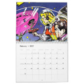 Space Comics 2014 Calendar Kalender (Feb 2027)