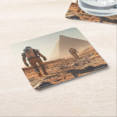 Space Command™-Collectie – Verkenningsreeks Kartonnen Onderzetters (Schuin)